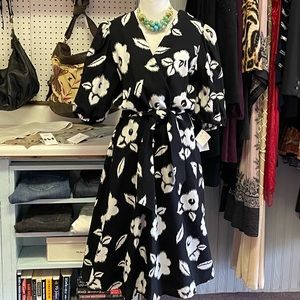 Vintage floral dress